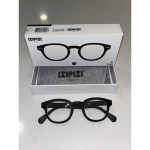 Izipizi Black Occhiali Da Lettura Reading Glasses #C 1.0 NIB